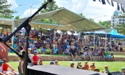 A Large Crowd Fills The Beachfront For the Stage Entertainment-gallery