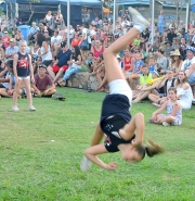 An Aussie Cheer And Dance Member Flies Through The Air-gallery