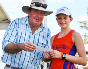 Fun Run 1 - Member For Keppel Bruce Young MP Makes Presentation To One Of The Fun Run Winners-gallery