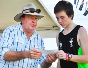 Fun Run 3 - Member For Keppel Bruce Young MP Makes Presentation To One Of The Fun Run Winners-gallery