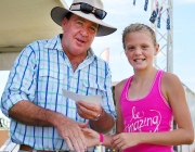 Fun Run 4 - Member For Keppel Bruce Young MP Makes Presentation To One Of The Fun Run Winners-gallery
