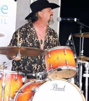 Local Drummer Brian Johns (Check Name) Turned Out For Three Bands During The Great Australia Day Beach Party-gallery