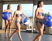 Models From LA Modelling Present The Latest In Beach Fashions on Australia Day-gallery