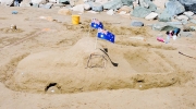 The Great Australian Ute Was One Of The Sand Sculptures Created For The Great Australia Day Beach Party-gallery
